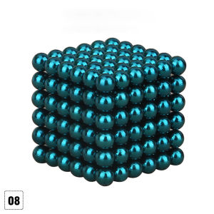 Calistouk 216PCS Puzzle Cube 3mm Colorful Magnetic Balls Toys Puzzle Magnet Magico DIY Toy