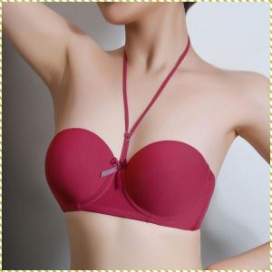 ชุดชั้นใน เซ็กซี่ สะดวกสบาย นุ่ม และระบายอากาศได้ดี แขวนคอ แฟชั่น รวบรวมหน้าอกเล็ก