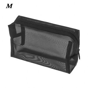 JUSTODO Camping Toiletry Bag Storage Mesh Package Travel Organizer Makeup Bags Cosmetic Pouch