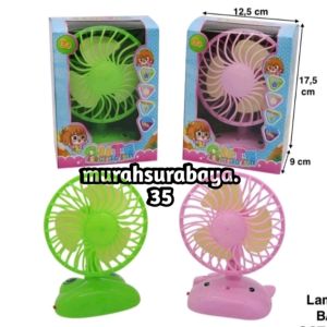 Mainan Anak Kipas Mini Fan OCT 1504 l Mainan Edukasi Kipas Angin Cute Electric Fan Kemasan Kardus 1 Pcs Mainan Kipas Angin Anak Ukuran Mini Cute Fan Electric Mainan Kipas Angin Elektrik Anak Anak