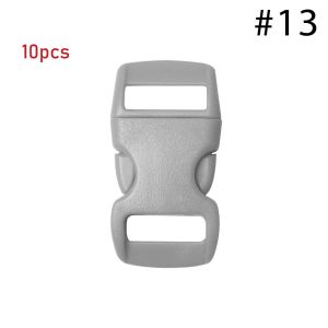 MIRELAE 4/10/50pcs High quality Curved Paracord Bracelet Accessories Webbing Outdoor Tool Dog Collar Strap Camp Bag Parts Side Release Buckle