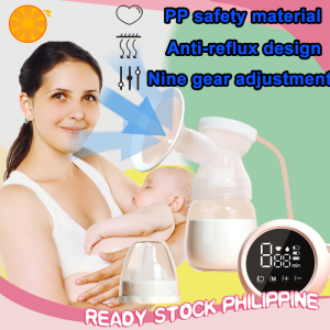 MISS BABY breast pump electric pump for breastmilk wearable breast pump electric breast pump breast pump electric wearable electric breast pump wearable breast pump PP safety material Massage mode + breast pumping mode Breast milk anti-reflux design