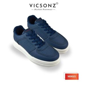 Vicsonz Kasut Wanita Womens Shoe Sneakers V69021 / V69022 / V69023 Warna Biru/Merah Jambu/Ungu (Navy/Pink/Purple)