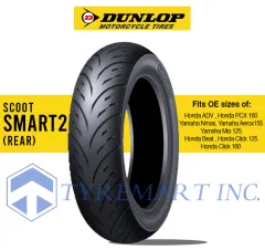 Pneumatico Dunlop ScooterSmart 120/70 14 – Per Scooter, Sicuro E Performante