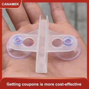 【CANAMEK】 2 cái kẹp cách ly bể cá bể cá tấm phân vùng kẹp thủy tinh tấm phân chia tách tách sinh sản