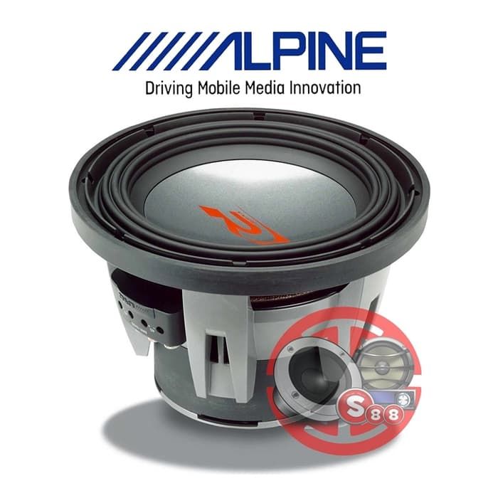 Alpine SWR-1042D Competition Subwoofer 10 inch Dual Coil | Lazada