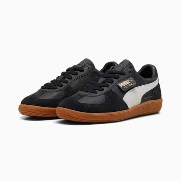 sepatu Puma Palermo Black White Gum Suede Lazada Indonesia - Main Image