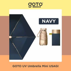 Goto Usagi Payung Kecil Lipat Mini Gold Travel Polos Umbrella Anti UV