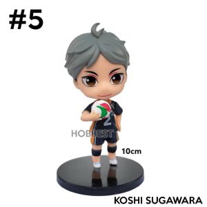 Action Figure HAIKYUU CHIBI Miniatur Pajangan Topper Kue Haikyu!! Volley Hinata Tobio Kageyama Voli