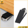 Rubber Stainless Steel Door Stopper Stop Door Block Wedge BlackHeavy Duty Door Stopper, Rubber Wedge,304 Stainless Steel Security Door Stops Suitable for All Floor Surfaces Block Guard Wind Door Stopper Wedge Anti Skid Heavy Duty Safety Silicone Rubber. 