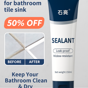 Multi-functional anti-mold and waterproof sealant Agent Plugging And Caulking Sealant Glue Cement Wall Crack Tile Ceramic Toilet Sealer Kitchen Bathroom