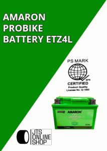 Amaron ProBIKE Battery ETZ4L
