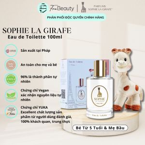 Bộ Set Nước hoa cho Bé từ 5 tuổi & Mẹ Sophie la Girafe EDT 100ml 96% tự nhiên thơm lâu