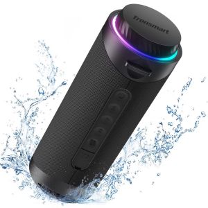 Loa di động Tronsmart T7 chống nước công suất 30w kết nối Bluetooth thời lượng pin lâu dài thiết kế bền bỉ.