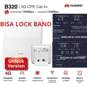 Modem Router Huawei WIFI 4G LTE B320 Wireless 4G CPE 5s 300Mbps Unlock All Operator