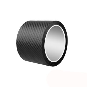 1 Cuộn 3 mét 10 mét 3cm 5cm 7cm Băng Dán Xe Hơi Tự Làm Có Hoa Văn Bằng Sợi Carbon Màu Đen Minh bạch Cho Ngưỡng Cửa Xe Hơi Màng Bảo Vệ Sơn Xe Hơi Thân Xe Hơi