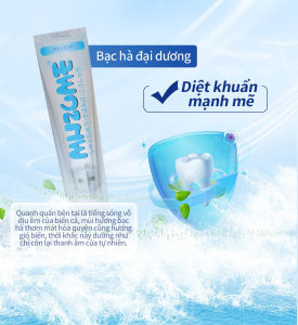 Kem Đánh Răng MUZOME Nhập Khẩu Nhật Bản 120g – Trắng Răng Khử Mùi Bảo Vệ Nướu Hơi Thở Thơm Mát
