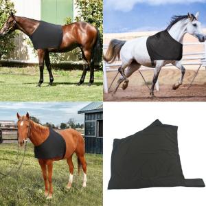 Horse Shoulder Guard AntiRub Bib Chest Saver Breathable Horse Rugs Light weight Horse Chest Saver Protector Enduring