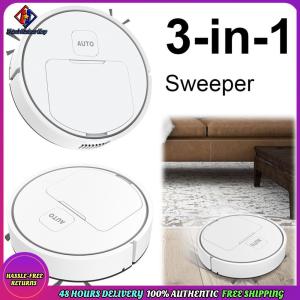 Vodool 3-in-1 Robot Vacuum Cleaner USB Rechargeable Quiet Cleaning Sweeper Robot Smart Navigation To Avoid Objects Robot Vacuum