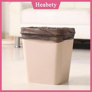 Heabety 1 cuộn 50x60cm Túi rác màu duy nhất dày thuận tiện môi trường Nhựa thùng rác túi nhựa dùng một lần túi rác màu đen