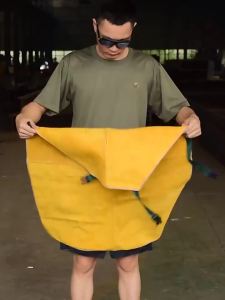 Tinh Khiết Da Bò Da Hàn Cánh Tay Tay Áo Chịu Mài Mòn Nhiệt Cách Điện Ngọn Lửa Chống Cháy Thiết Bị Thợ Hàn Bảo Vệ Tay Áo
