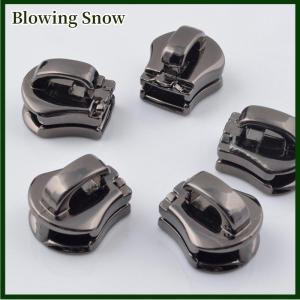 Blowing 10PCS 5 # dây kéo kim loại đầu kéo thanh trượt Zip khóa túi hành lý may tự làm sửa chữa Kit Phụ kiện phần cứng