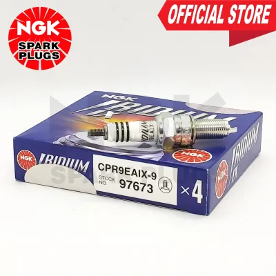 NGK CPR9EAIX-9 Iridium IX Spark Plug for Honda Click 125i & 150i Beat 110FiSupra GTR 150Fi & RS 150