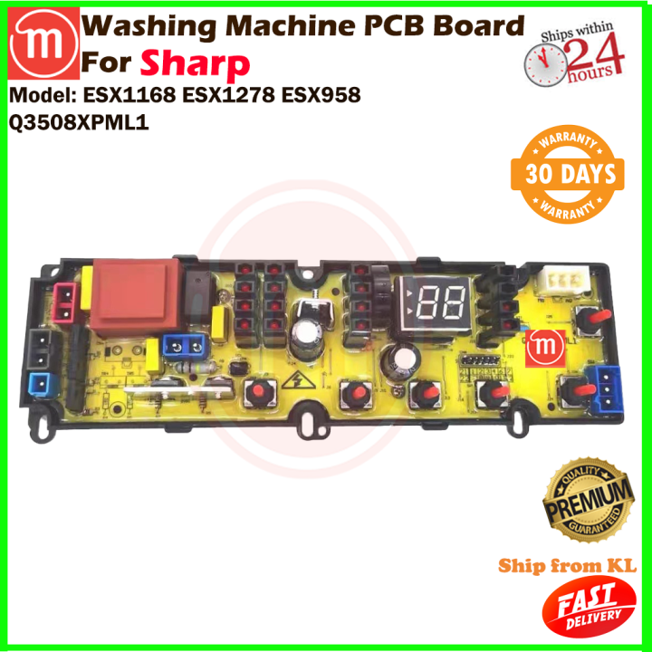 pcb board mesin basuh sharp