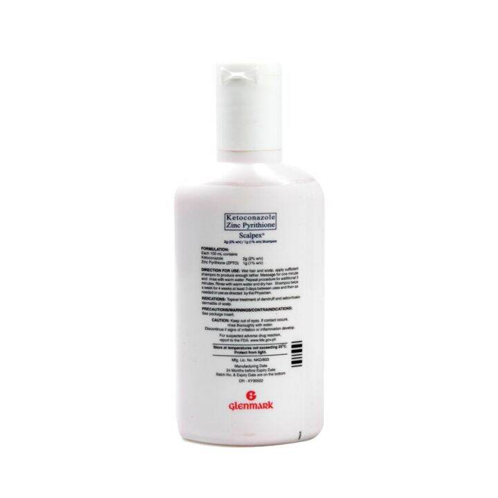 SCALPEX Ketoconazole Zinc Pyrithione Shampoo 60ml