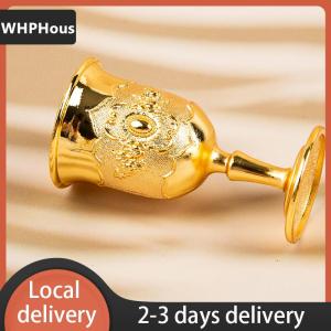 [COD] WHPHous Ship within 24 hours 30ML Wine Glasses Champagne Glasses Beverage Goblet Cocktail Cup Gold Vintage