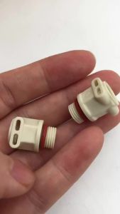 ชิ้นส่วนเครื่องชงกาแฟเอสเปรสโซโซลินอยด์วาล์วอะแดปเตอร์พร้อมแหวนปิดผนึกสำหรับ Kalerm เปลี่ยนเครื่องชงกาแฟอัตโนมัติ