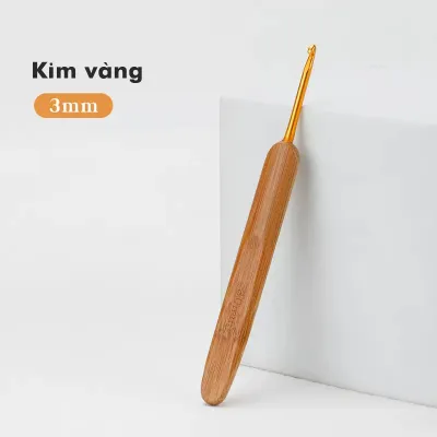 Kim móc len cán tre thiên nhiên lẻ size 1.0mm đến 6.0mm