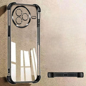Luxury Plating Case For xiaomi 14 Civi 3 Civi 4 Pro Civi 5 Pro Clear Shockproof Camera Protection Cover
