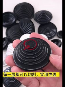 SQdailyToolsMix M10-M60 Step Type Silicone PlugScrew Hole Stopper SetRubber Grommet CoverO-Ring Seal WasherElectric Wire Cable Protection Snap PVC CapSealing Blanking End Cap Gasket