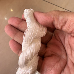 ด้าย เชือก ด้ายไนล่อน ผิวมัน ลื่น ขายเป็นไจ เบอร์ 2-60 สี ขาว ดำ ผูกเบ็ด ซ่อม เย็บ สาน แห ผ้า ด้ายในล่อน ด้ายขาว เชือก ผูกแห เชือกว่าว ตราเรือใบ