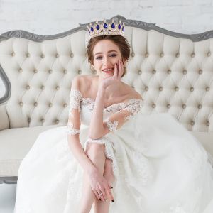 คลิปหนีบผม หรูหรา เครื่องประดับศีรษะ เพชรเต็ม สี งานแต่งงาน บูลคัสย้อนยุค เอกลักษณ์ งานเลี้ยงวันเกิด