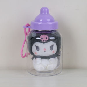 Sanrio Melody Bottle Plush Pendant Cinnamoroll Pochacco Doll Cartoon Bag Hanging Icon