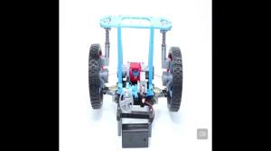 btnx 3D Printed Car Suspension System Model with Steering Wheel Differential & Shock Absorber for Educational Display Z4K2H