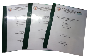 Print and Soft Binding [50 pages and below only] A4 size