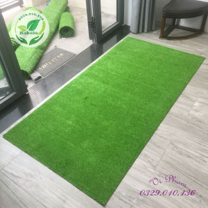 Thảm cỏ nhân tạo kích thước [1m x 2m] loại sợi dài 1cm trang trí ban công hành lang...sân vươn.