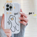 💕เคสลายการ์ตูน💕การ์ตูนเป็ดน้อย เคสไอโฟน11 เคสโทรศัพท์มือถือ for iPhone 11 13 12 14 15 Pro Max Xs Max XR 6 7 8 Plus SE ลายการ์ตูนมอนสเตอร์ เคสเคลือบนิ่ม สําหรับไอโฟน. 