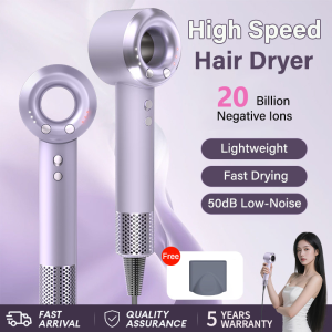[MY Ready Stock] Professional Ionic Hair Dryer Quick Drying Anti-Frizz Thermostat Protection Blow Dryer Multi Speed Control Dryer for Salon & Home Use