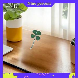 Nine percent 1 5 10Pcs Lucky Clover Postcards Natural Grass Transparent Wishing Cards For Bookmarks