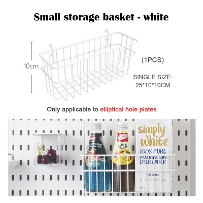 Ready Stock Pegboard Perforated Display Board Wall Display Rack Peg Board Wall Mounted Hole Board Wall Organizer 洞洞板
