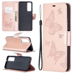 For Huawei Y7A Y9S Y6S Y5P Y6P Y7P / Y5 2019 / Y6 2019 / Y7 2019 / Y7 Prime 2019 Phone Case Magnetic Butterfly Leather Wallet with Stand Card Slot Flip Cover Casing