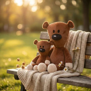 Aoduoyaya Mr Bean Teddy Bear Plush Doll Soft Stuffed Toy Hug Pillow Gift Kids Cute Dewasa Decor