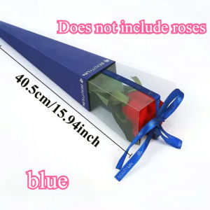 Valentines Day Flower Packaging Transparent Bag Waterproof Bouquet Packaging Bag Gift Decoration