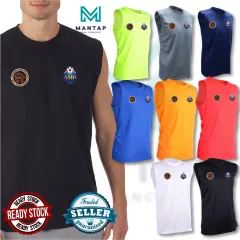 Malaysia sleeveless jersey / harimau malaya training singlet / football kit  / gym shirt / jogging sukan basketbal sport