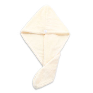 KONCO Women Hair Drying Hat Quick-dry Hair Towel Cap Hat Bath Hat Microfiber Solid Towel Cap Super Absorption Turban Hair Dry Cap