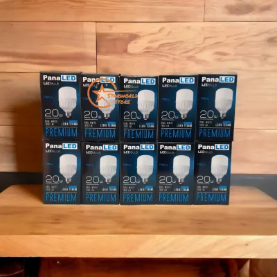 PAKET 10 Pcs PANALED Premium Lampu Bohlam LED Bulb 20 Watt - Cahaya Putih